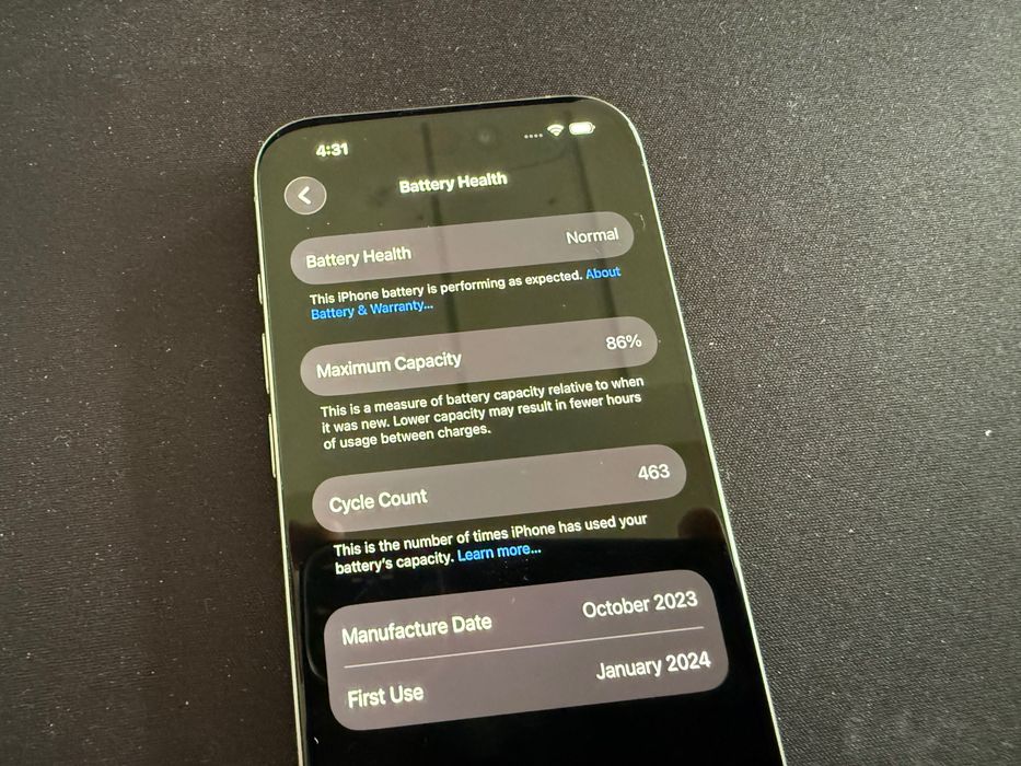 iPhone 15 Pro 128GB Natural Titanium