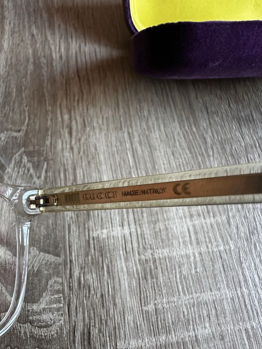 Ochelari Gucci model transparent