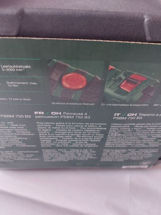 Bormasina cu percutie Parkside Psbm 750 B3