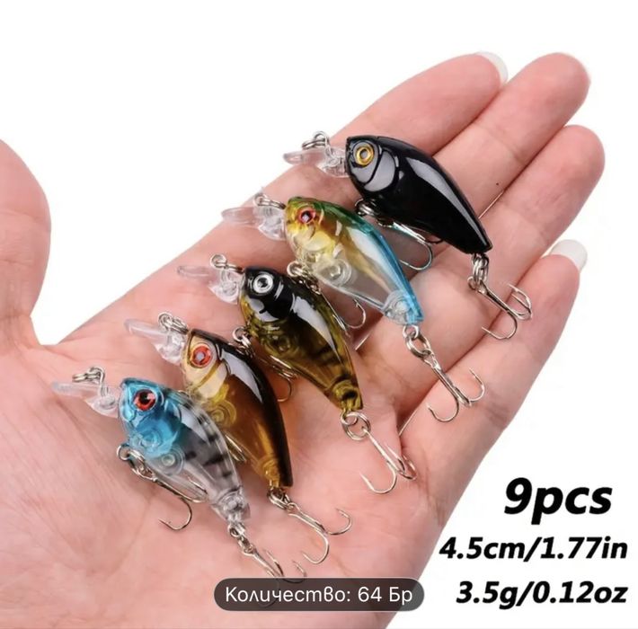 Премиум примамки , воблери , попери