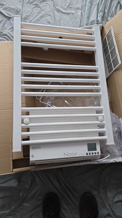 Електрическа лира за баня Noor Turbo 500W + 1000W - Tedan