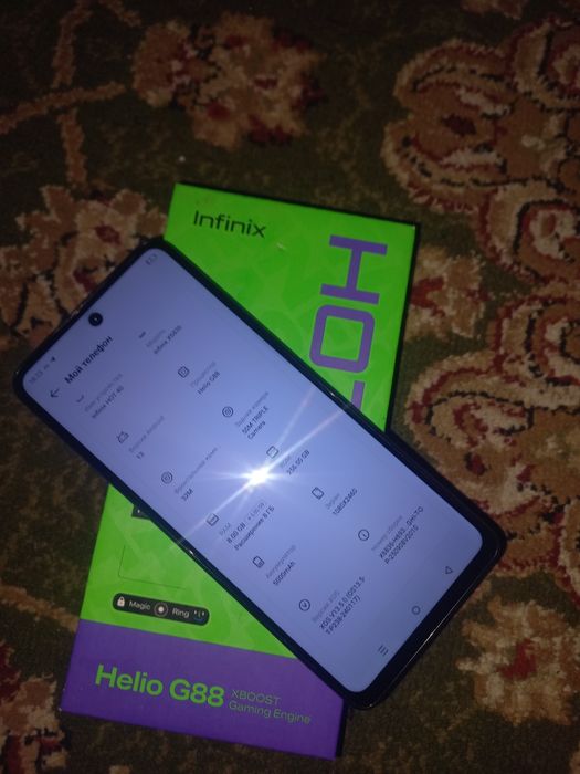 Infinix hot 40 состояние нормальное