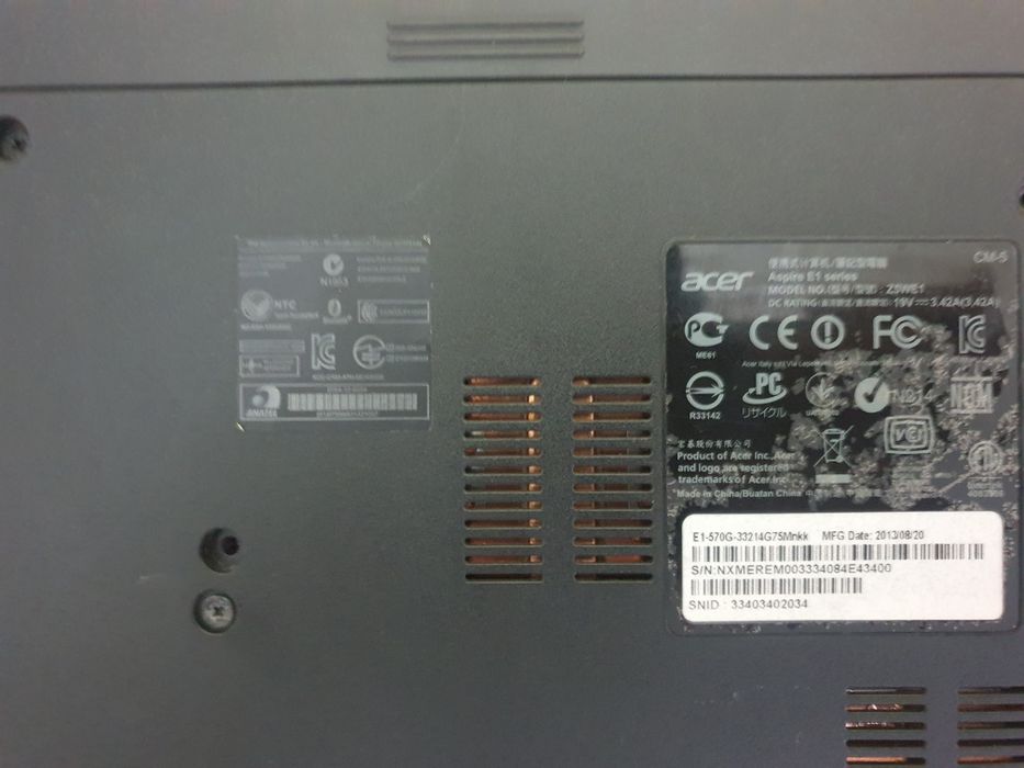 Acer notebook xolati yaxshi