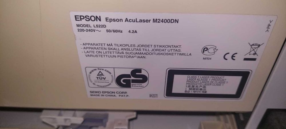 Imprimantă laser Epson AcuLaser M2400 - alb-negru