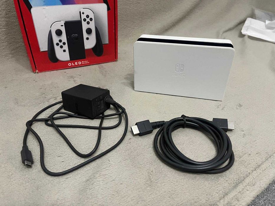 Nintendo Switch OLED + Mario Party Superstars + microSD 256GB