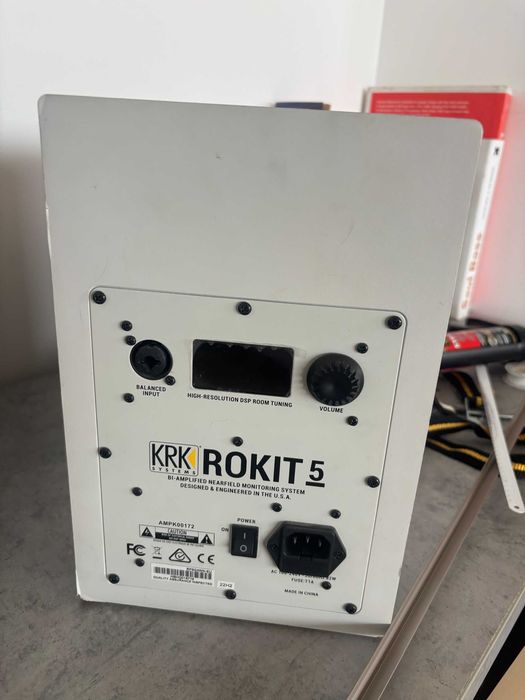 KRK Rokit 5 G4 monitor de studio activ, alb