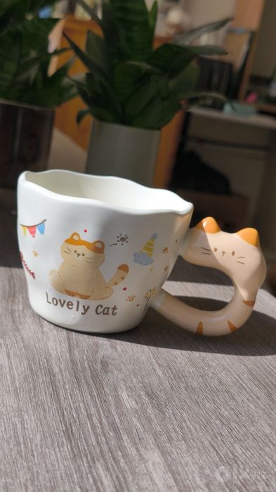 Кружка Котик, для подарка