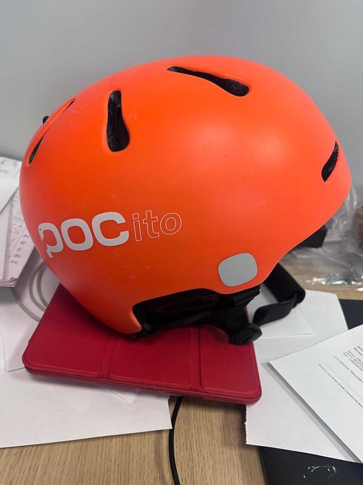 POC детска каска за ски и очила