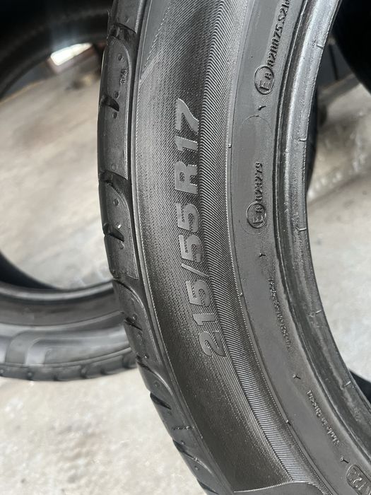 Продам летнюю резину 215/55/17