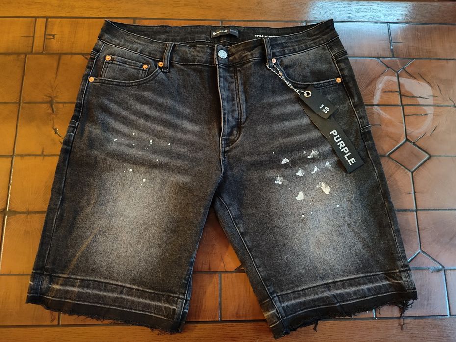 Мъжки къси дънки Purple Jeans