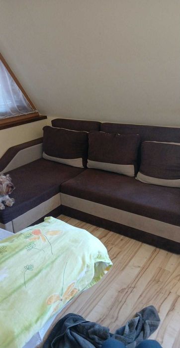 Ъглов диван мека мебел