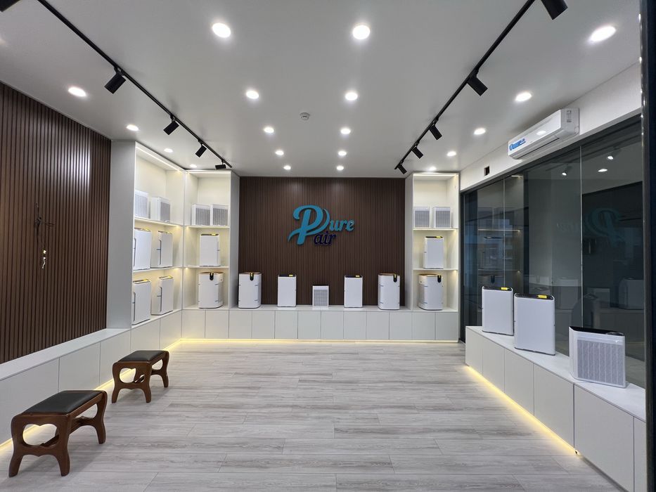 Современный очиститель воздуха для больших помещений до 96 м²