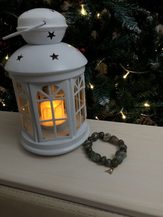 Браслет из камня лабрадор