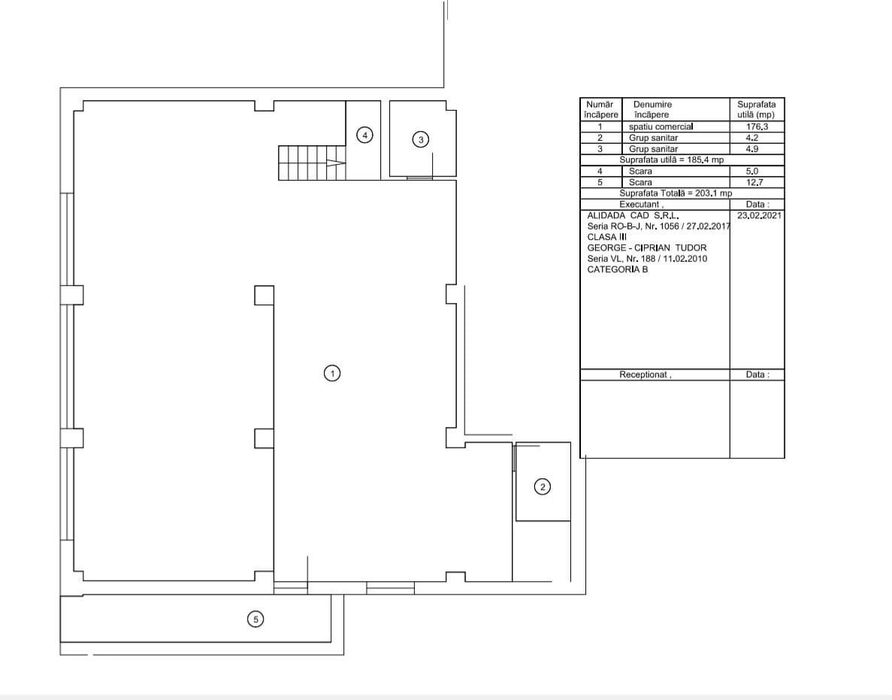 Spatiu comercial de vanzare sau inchiriere