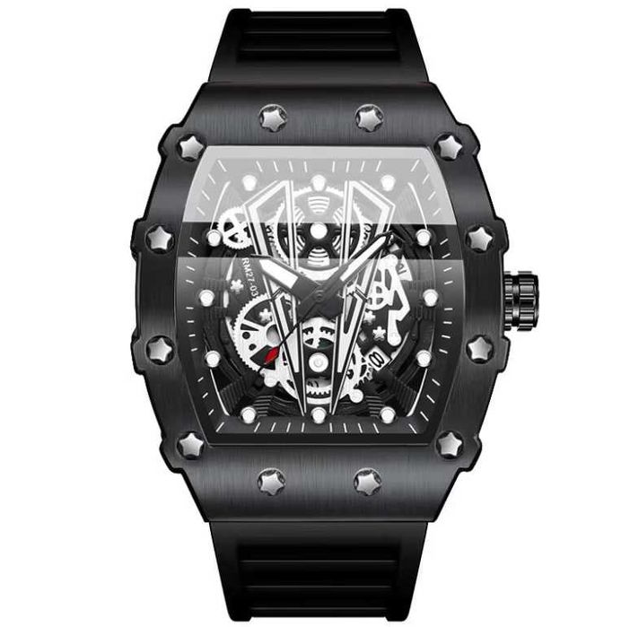 Мъжки часовник BINBOND – BLACK + ПОДАРЪК