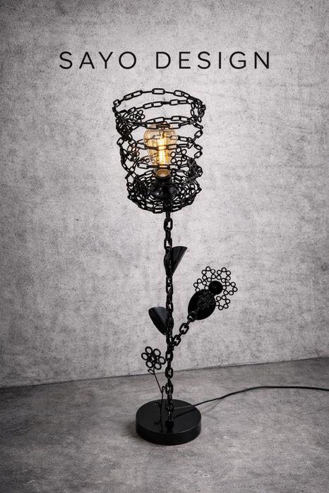 Настолна лампа ръчна изработка