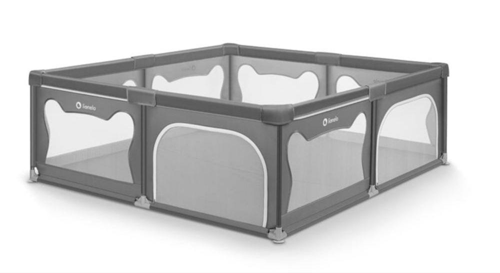 Țarc joacă copii Lionelo Willow XL 180x200 + husă – stare foarte bună