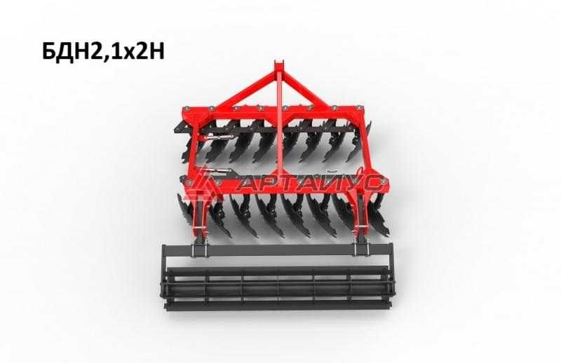 Дисковые бороны навесные. Артайус. Ширина 2,1;2,4; 3,2 м