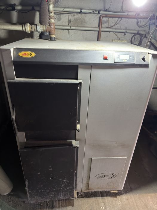 Centrala peleti ABC 40kw + puffer 1000litrii