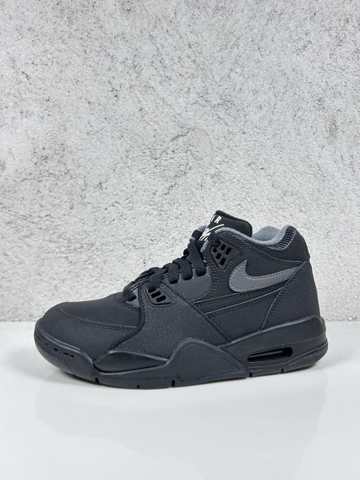 Nike Air Flight 89 Black White Neutral Grey