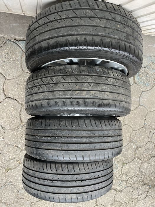 Jante aliaj 5x120mm, anvelope vara 225/45 R18, BMW X1, E90, E91, E81 E87 F30 F31 F20