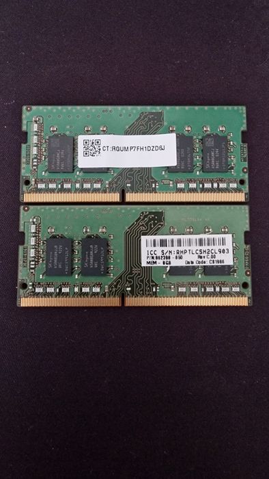 16GB (2x8GB) ddr4 sodimm ram