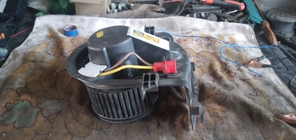 Мотор отопителя vw golf 3