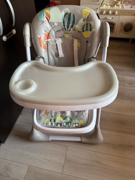 Столче за хранене MONI Muffin сив