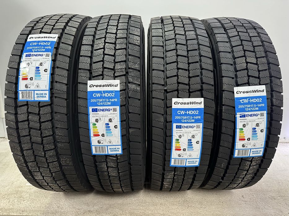 Anvelope noi 205/75R17.5 CROSSWIND CW HD02 124/122 M