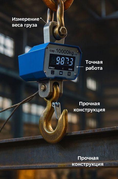 Электронные крановые весы 1-10т Tarozi kran elektron