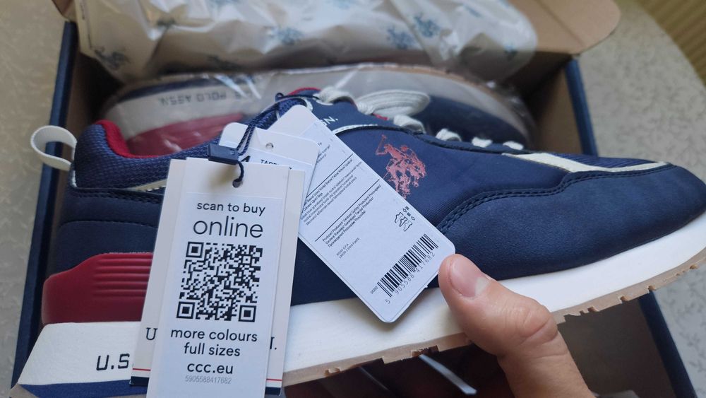 !КОЛЕДНА ОФЕРТА!Сникърси US.POLO ASSN.     !44 номер!