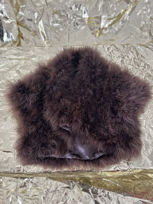 Bolerou din puf de strut Zara Basic -piesa de exterior/interior