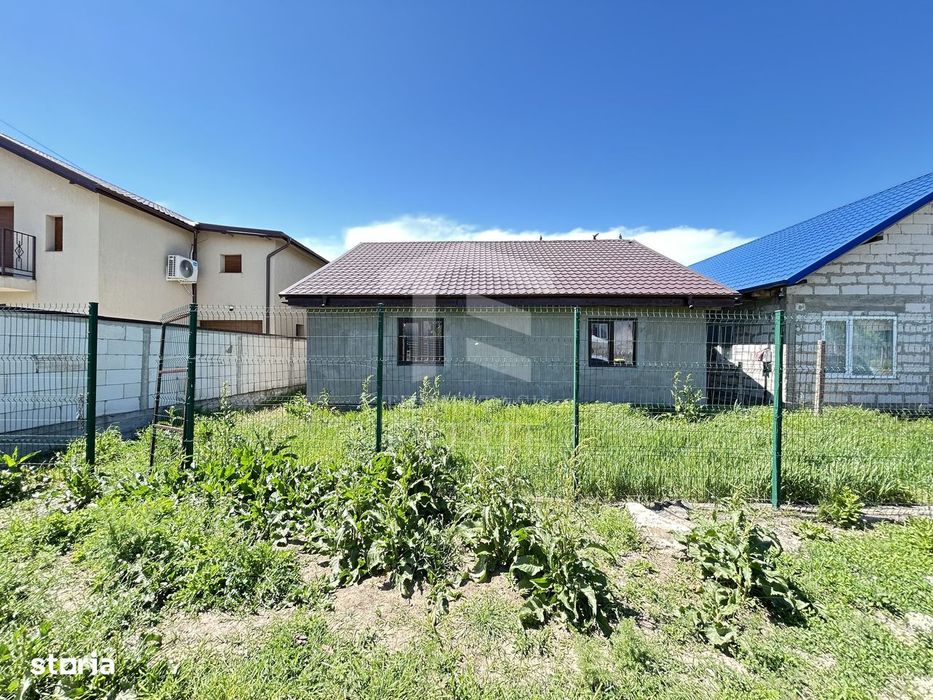 Casă individuală P+M Lumina | 90mp utili | Pod mansardabil | Curte