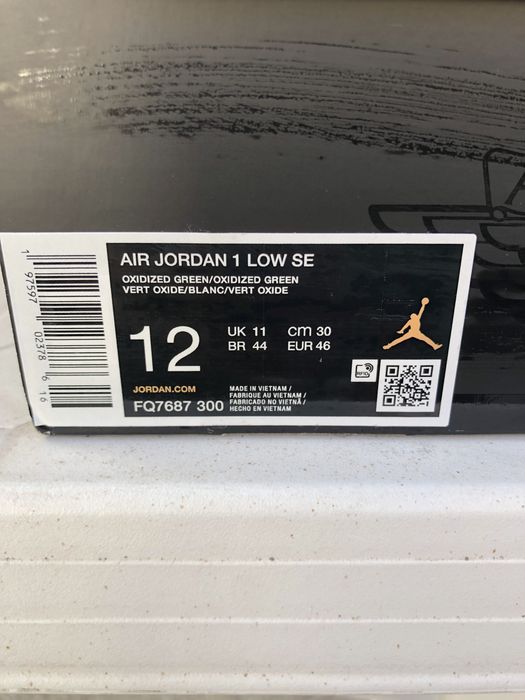 Air Jordan 1 Low SE Size 46EU