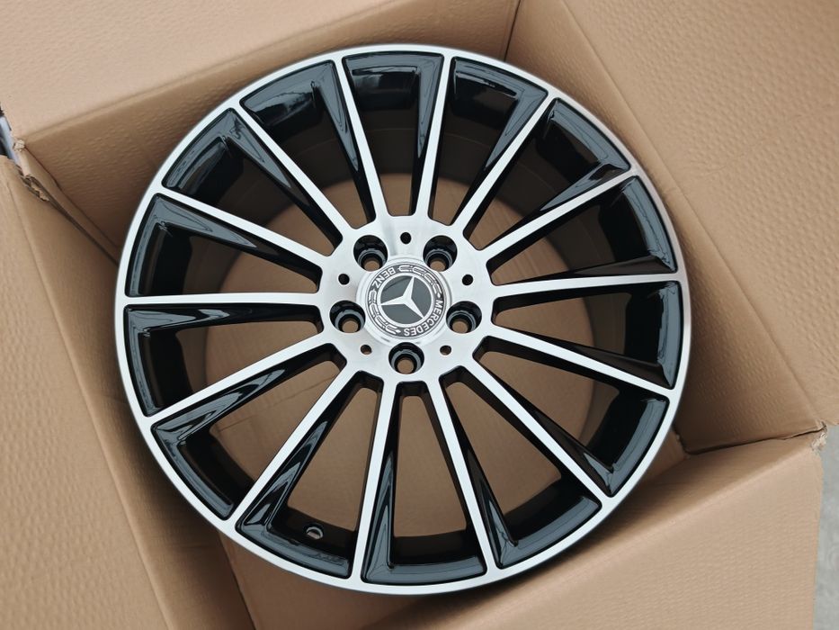 jante de aliaj pentru Mercedes pe 18  ín 2 latimi marca RC wheels