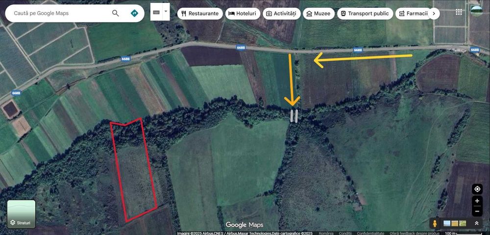 Teren ApăCanal extravilan Mărtinești între Simeria - Orăștie 23km Deva