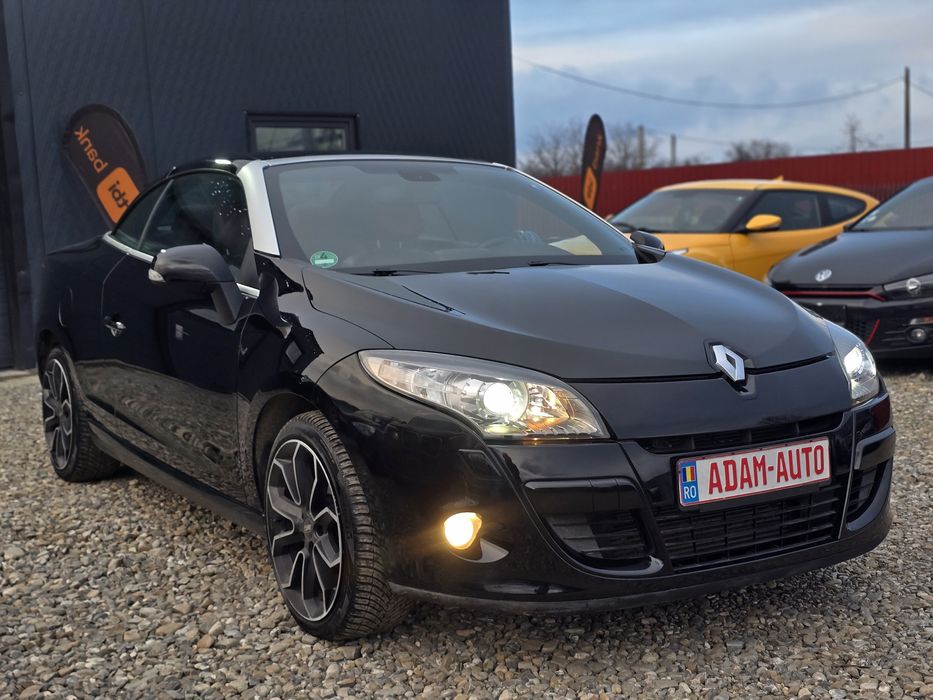 Renault Megane 1.6dci 2013 cabrio Xenon Navi Piele RATE SI GARANTIE