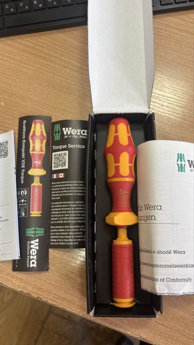 WERA 7444 VDE динамометрична отверка