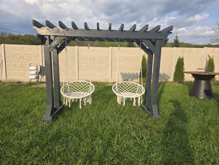 Pergola leagan cu 2 cuiburi