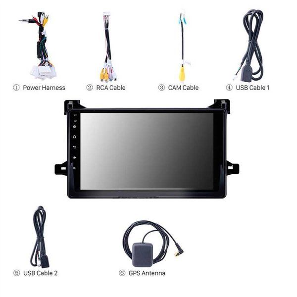 TOYOTA PRIUS 2016-2022 - 9'' Навигация, 9453