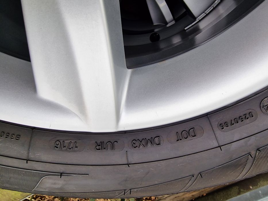 225 60 R 16 jante aliaj cu cauciucuri de iarna DOT 2016 ~ 5 x 112 ET37