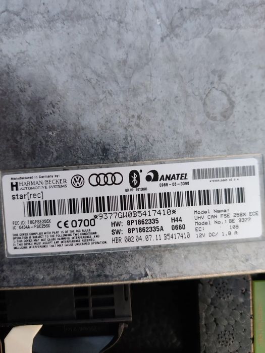 Modul bluetooth + antena + carcasa Seat Exeo Audi A4 Vw 8P1862335A