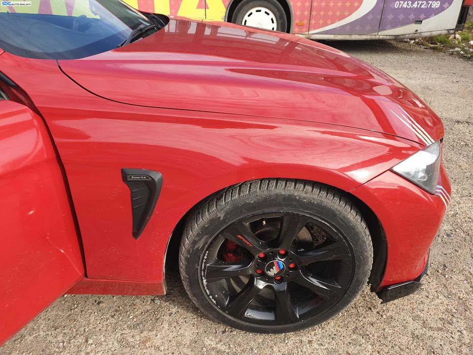 Aripa Dreapta Fata BMW Seria 3 F30 F31 NFL Non Facelift 2011 - 2014 Culoare A75 Melbourne Red Metallic [K1124]