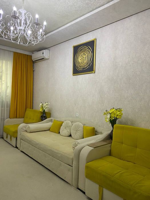 Продается своя квартира 2/2/7 Сергели 6а (Авто рынок), евро ремонт