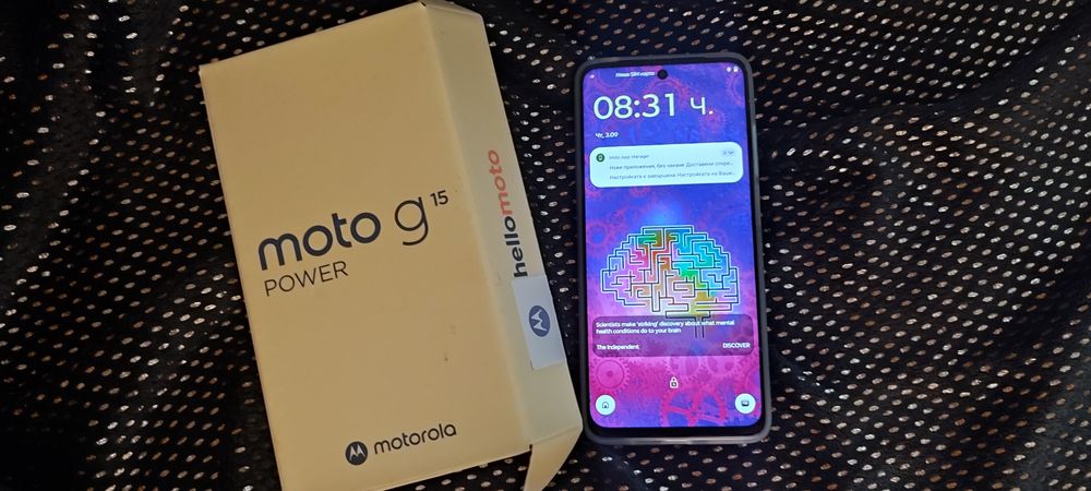 Нова Motorola G 15 Power 8+4 GB Ram/ 256GB 6000mAh