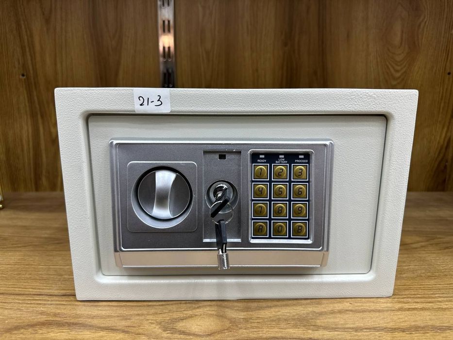 Сейф металлический электронный для дом и офиса