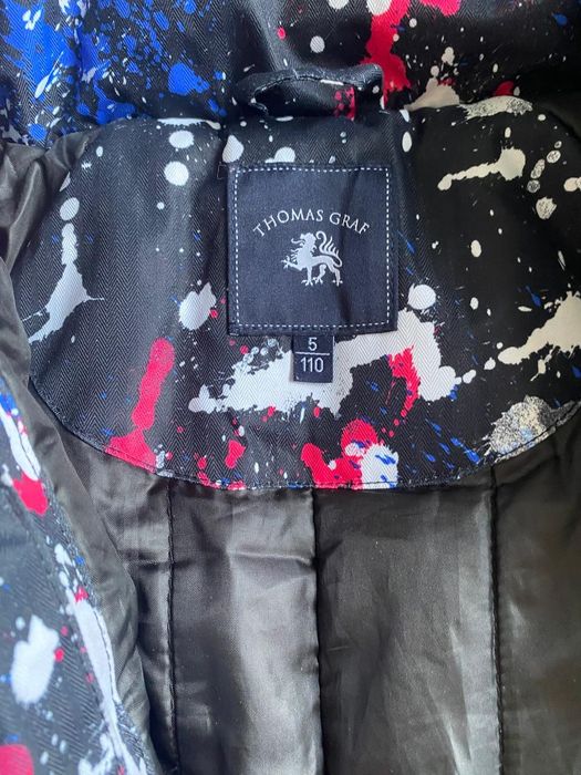 Фирменный зимний комбинезон для девочки