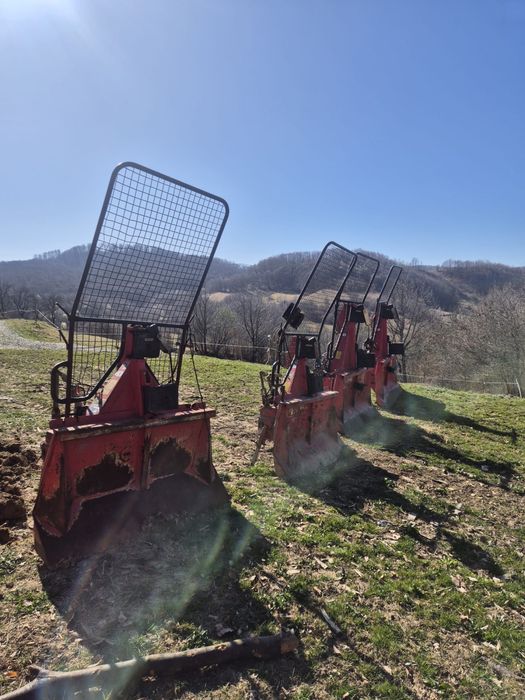 Troliu forestier Taifun 6t si brat excavator