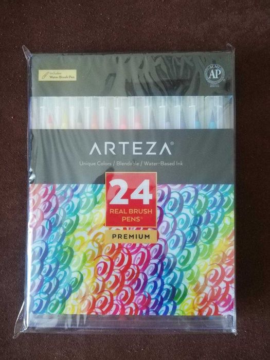 Vand set de 24 de pensule Arteza pentru desen