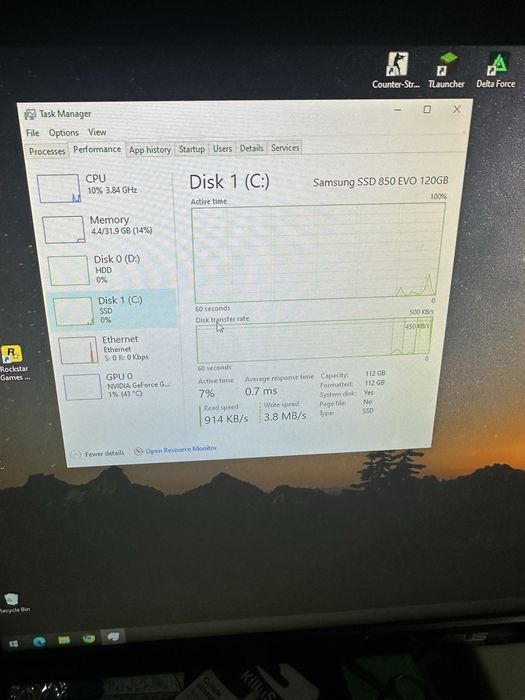 Vand pc i5 9400 , 32 gb ram , 1660ti